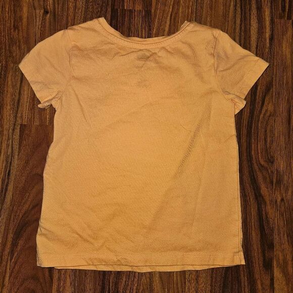 6 for $25🎃 Amazon Essentials Star Wars Orange Baby Yoda Cotton Tee Toddler 4T - Picture 4 of 4